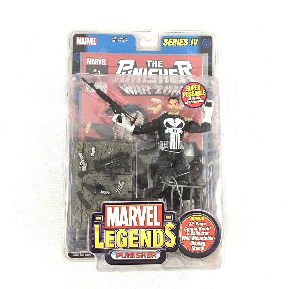 Marvel Legends Punisher: Urban Legends Series IV NEW Sealed ToyBiz Daredevil Toy